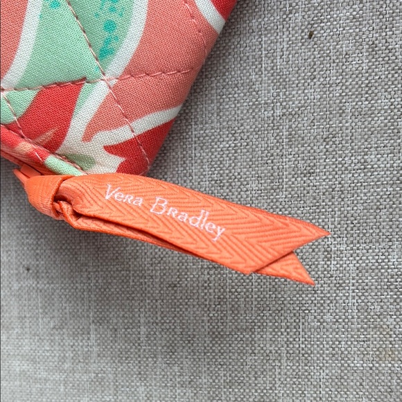 Vera Bradley Coral and Mint Accessory - Picture 2 of 6